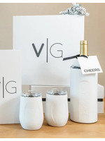 Vinglacé Wine Sets with Glass Lined Wine Glasses