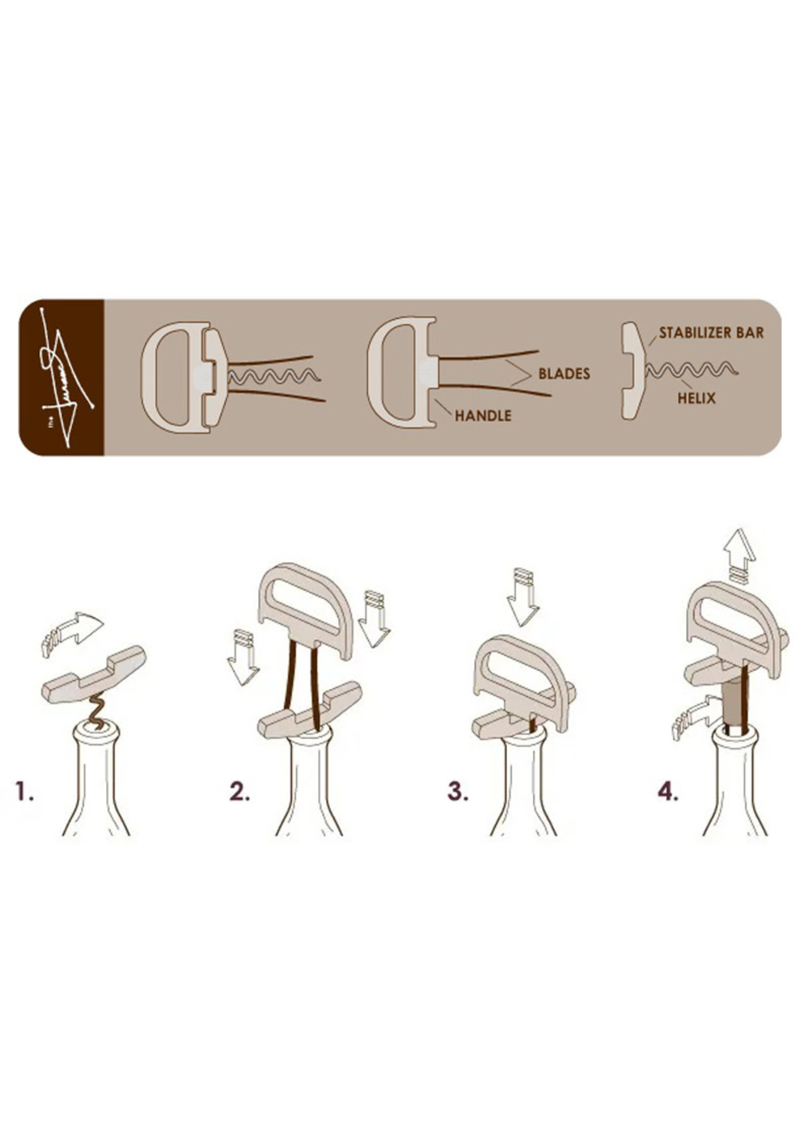 The Durand® perfect for vintage cork removal