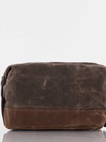 CB Station Waxed Canvas Dopp Bag - Olive
