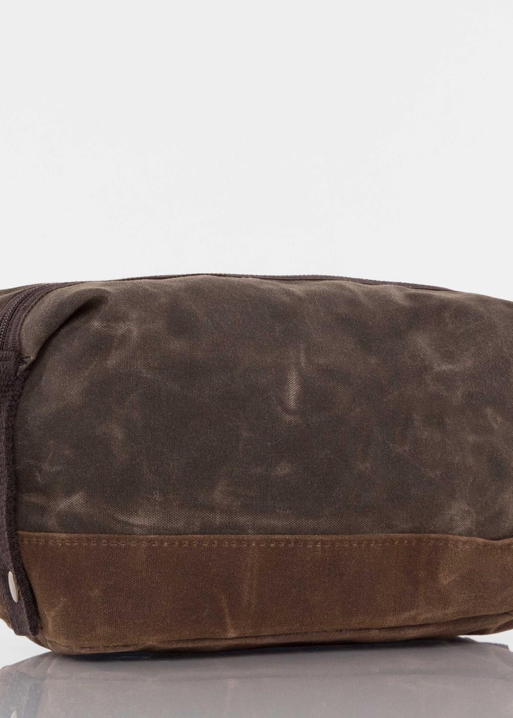 CB Station Waxed Canvas Dopp Bag - Olive