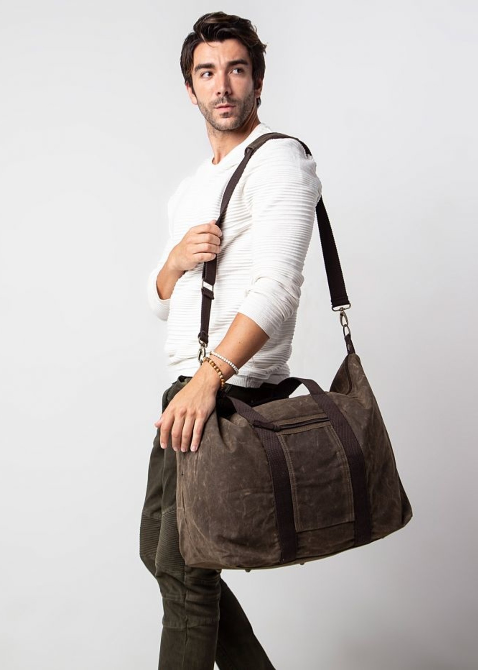 CB Station Waxed Canvas Voyager - Olive