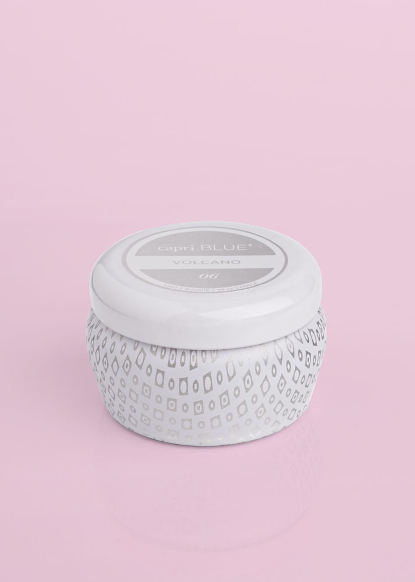 Capri Blue Volcano White Mini Tin
