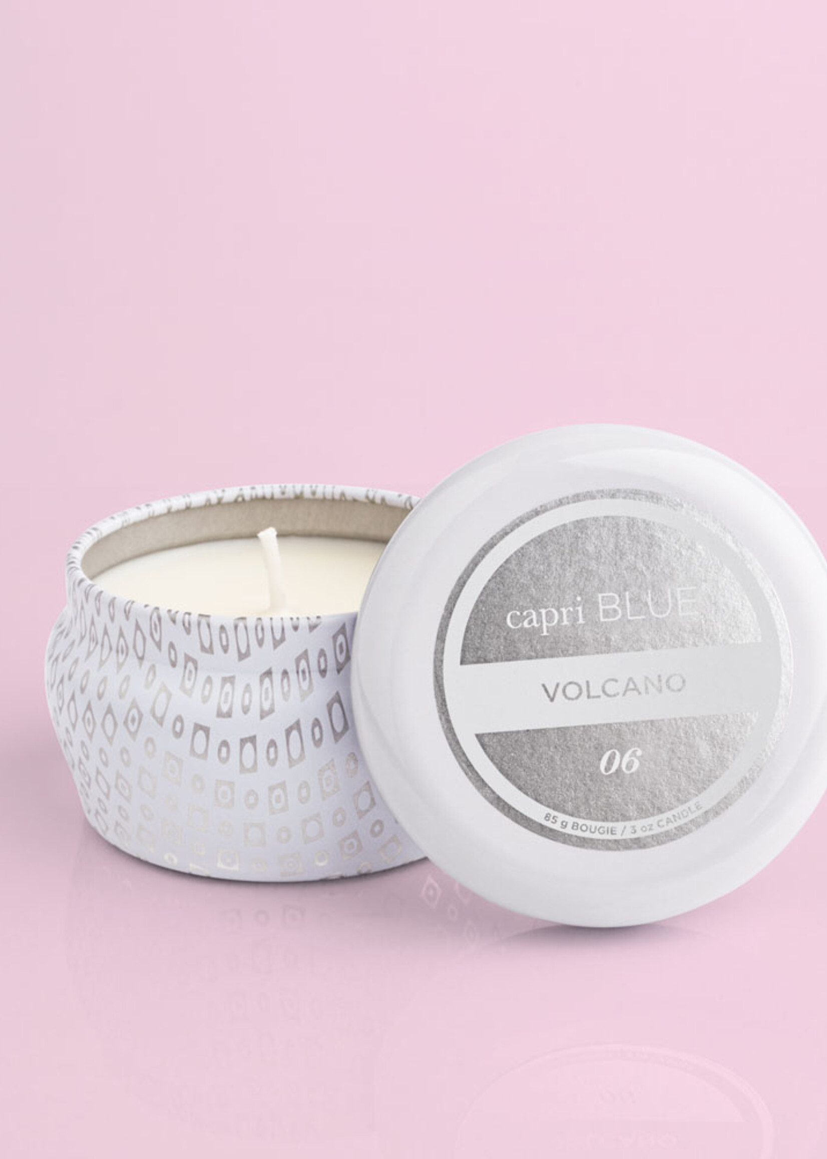 Capri Blue Volcano White Mini Tin