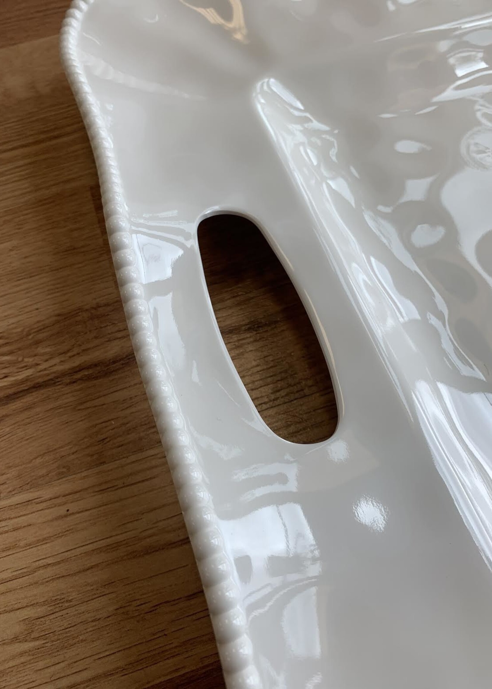 certified international Melamine Rectangle Tray w/ Handles 19"x15"