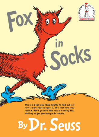 英語絵本セット　Dr.Seuss projectX Qpen対応 Dr. Seuss - Fox in Socks - ElleB gifts