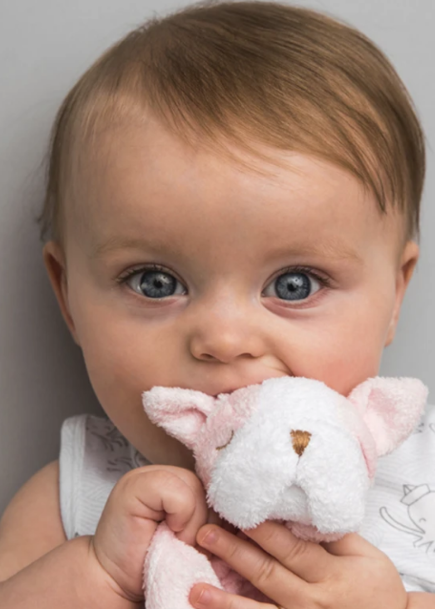 Angel Dear Angel Dear Blankie - Pink Bulldog