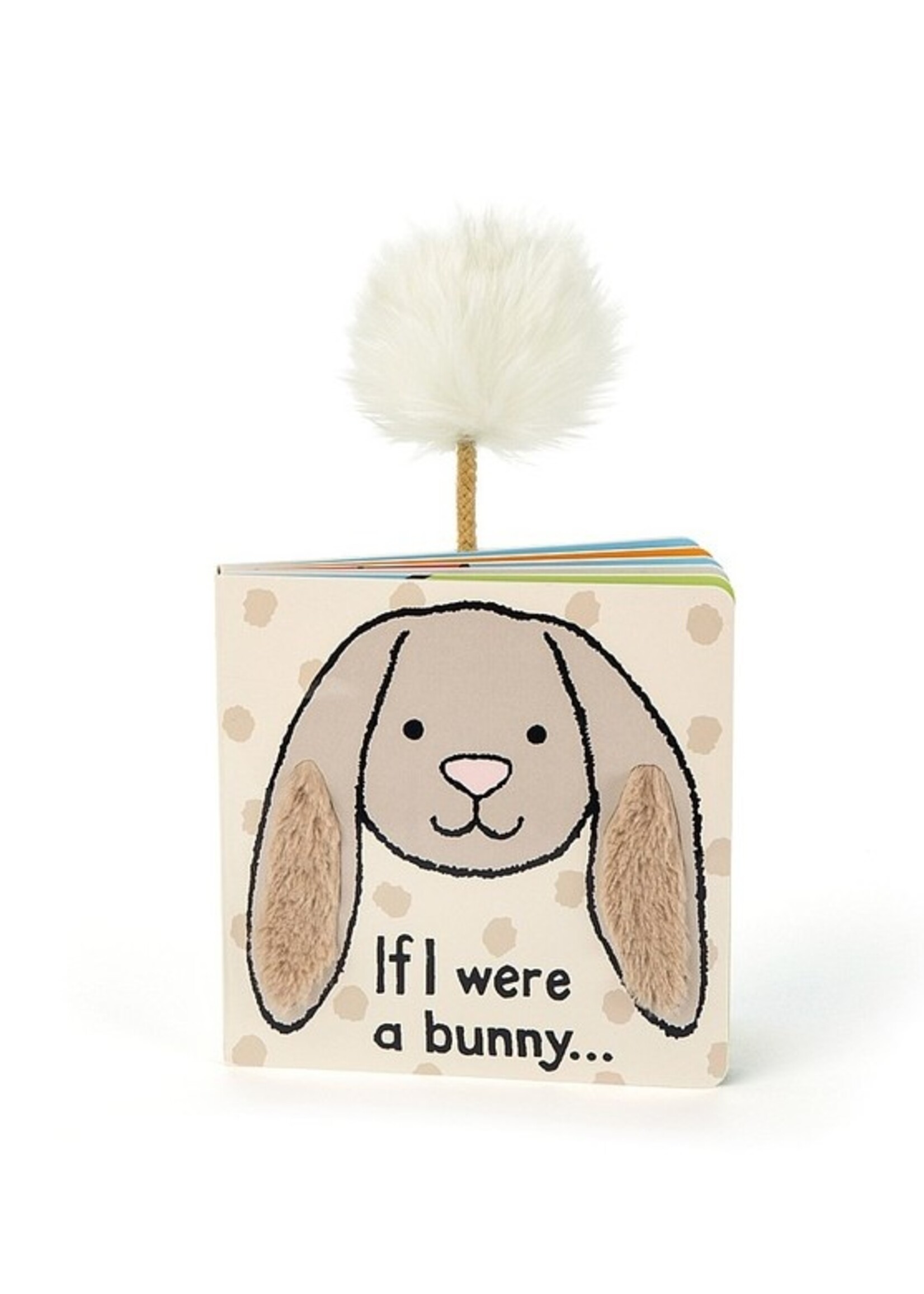 Jellycat If I Were A Bunny Book Beige