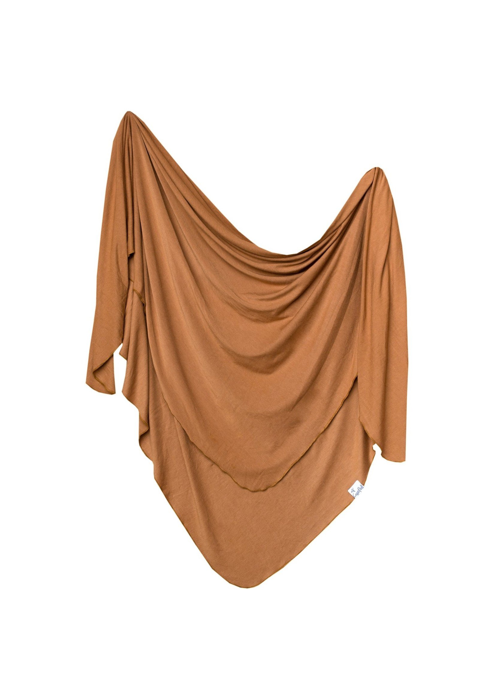 Copper pearl Swaddle Blanket - Camel