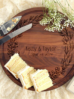 bigwood boards Wedding Wreath Cutting Board