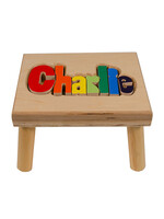 Hollow Woodworks Classic Regular Name Stool (up to 8 letters)
