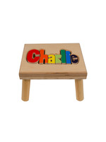 Hollow Woodworks Classic Regular Name Stool (up to 8 letters)