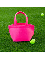 Wholesale Boutique Monogrammed Felt Easter Basket Pink