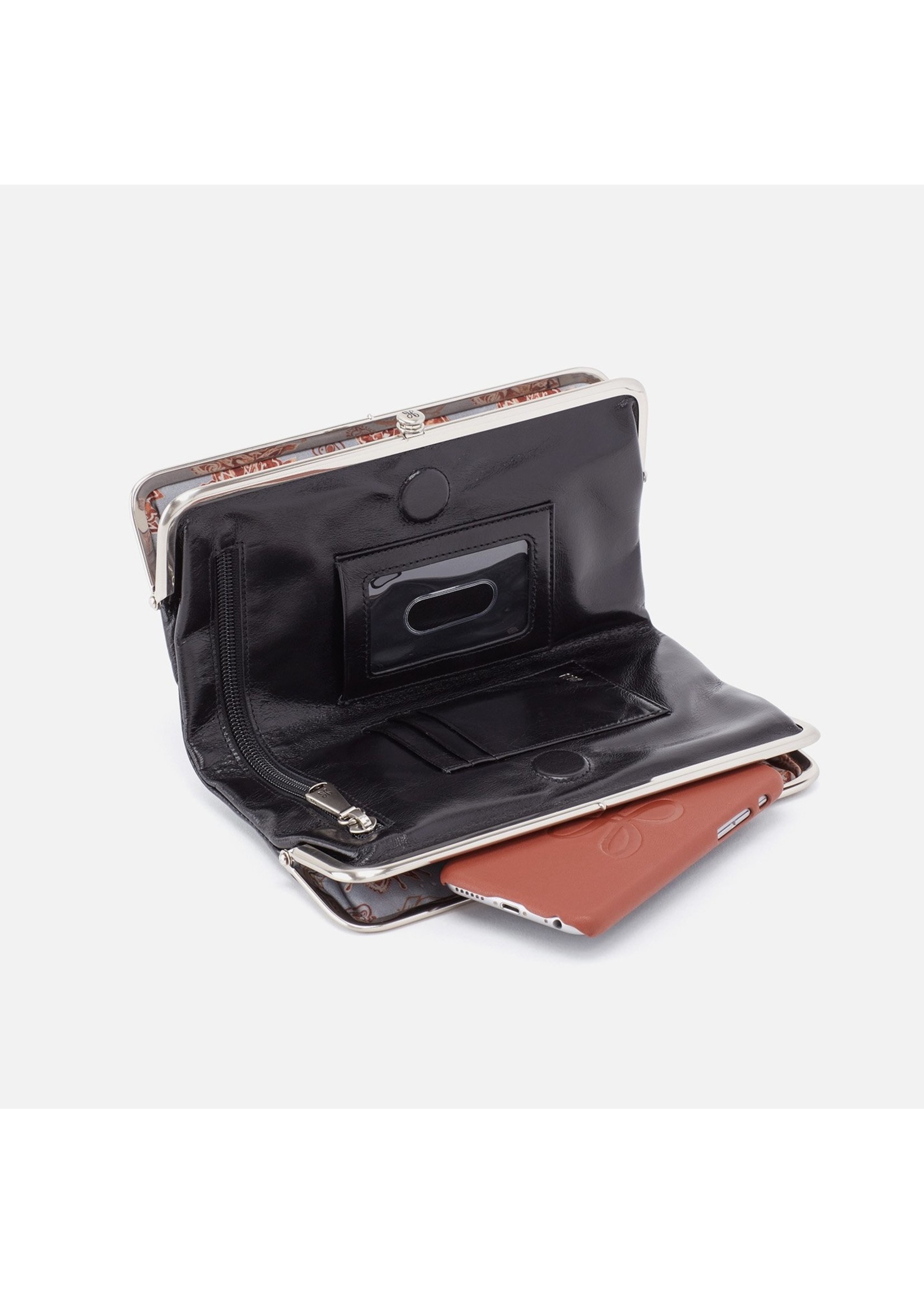 hobo Lauren Wallet Clutch - Black