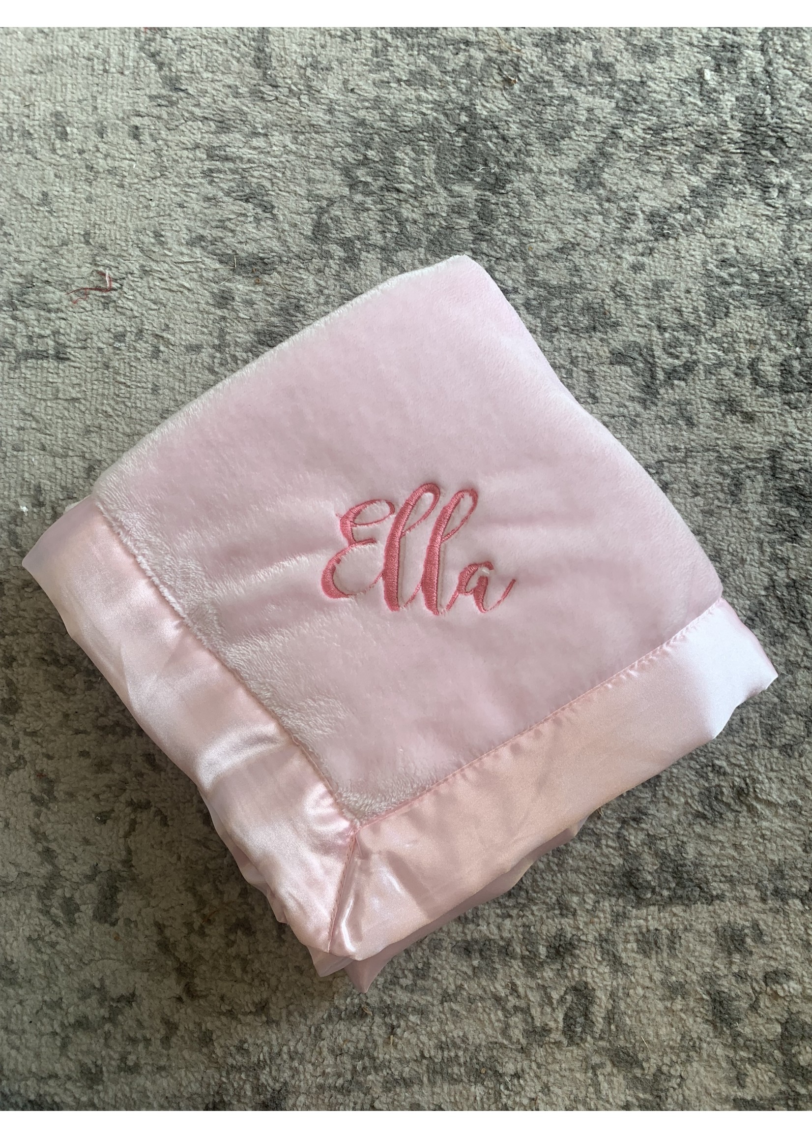 Terry Town Signature Pink Blanket