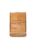 Sugarboo Mini Leather Journal - Jack Kerouac (4x6)