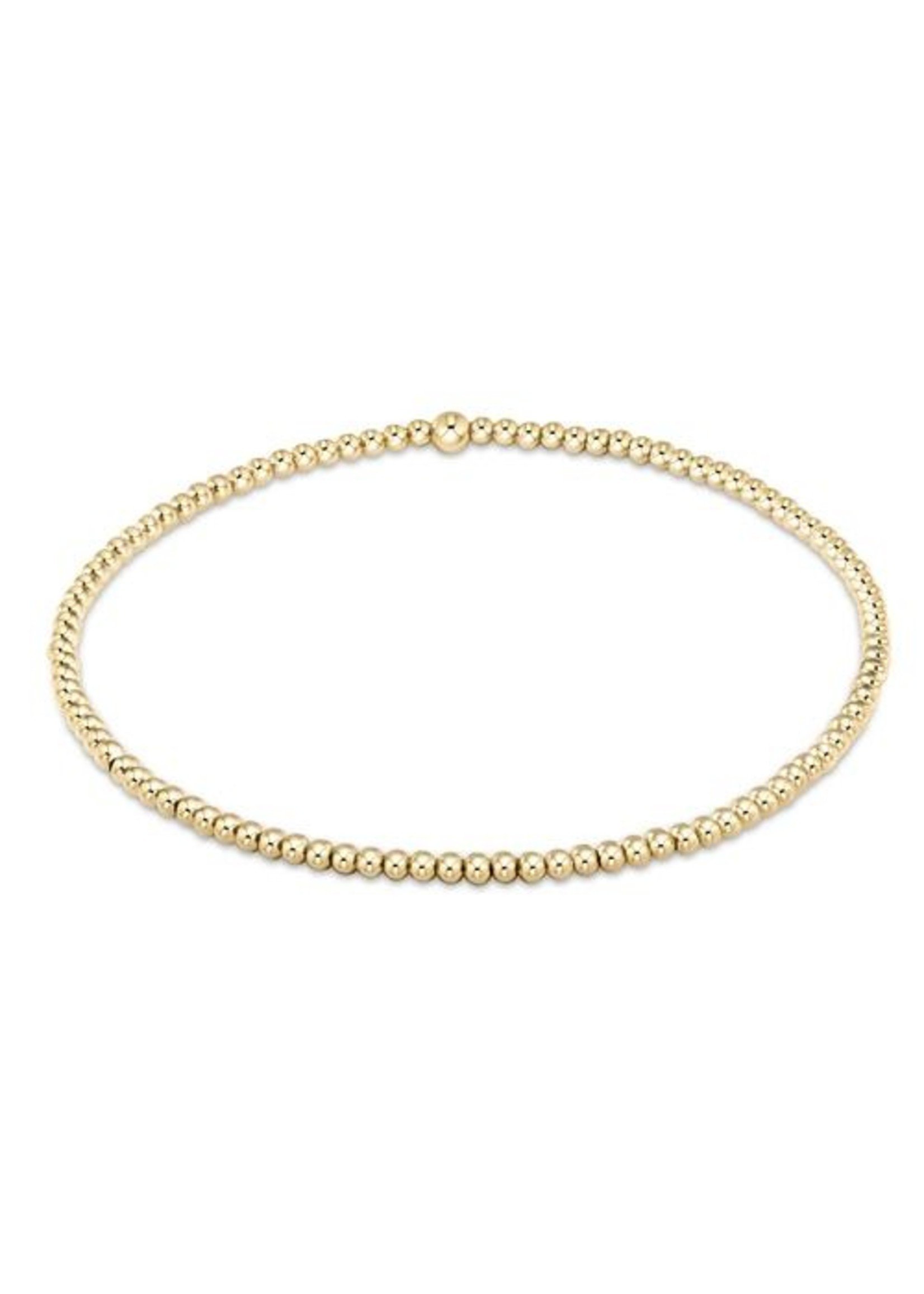 enewton Classic Gold 2mm Bead Bracelet