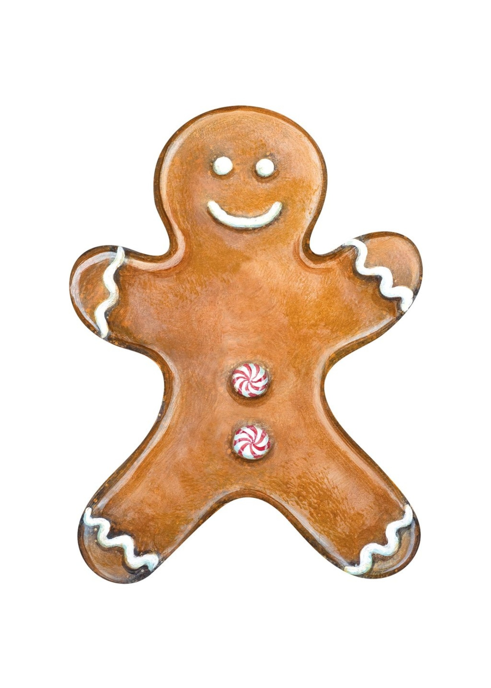 Hester & Cook Gingerbread Man Table Accents (set of 12)