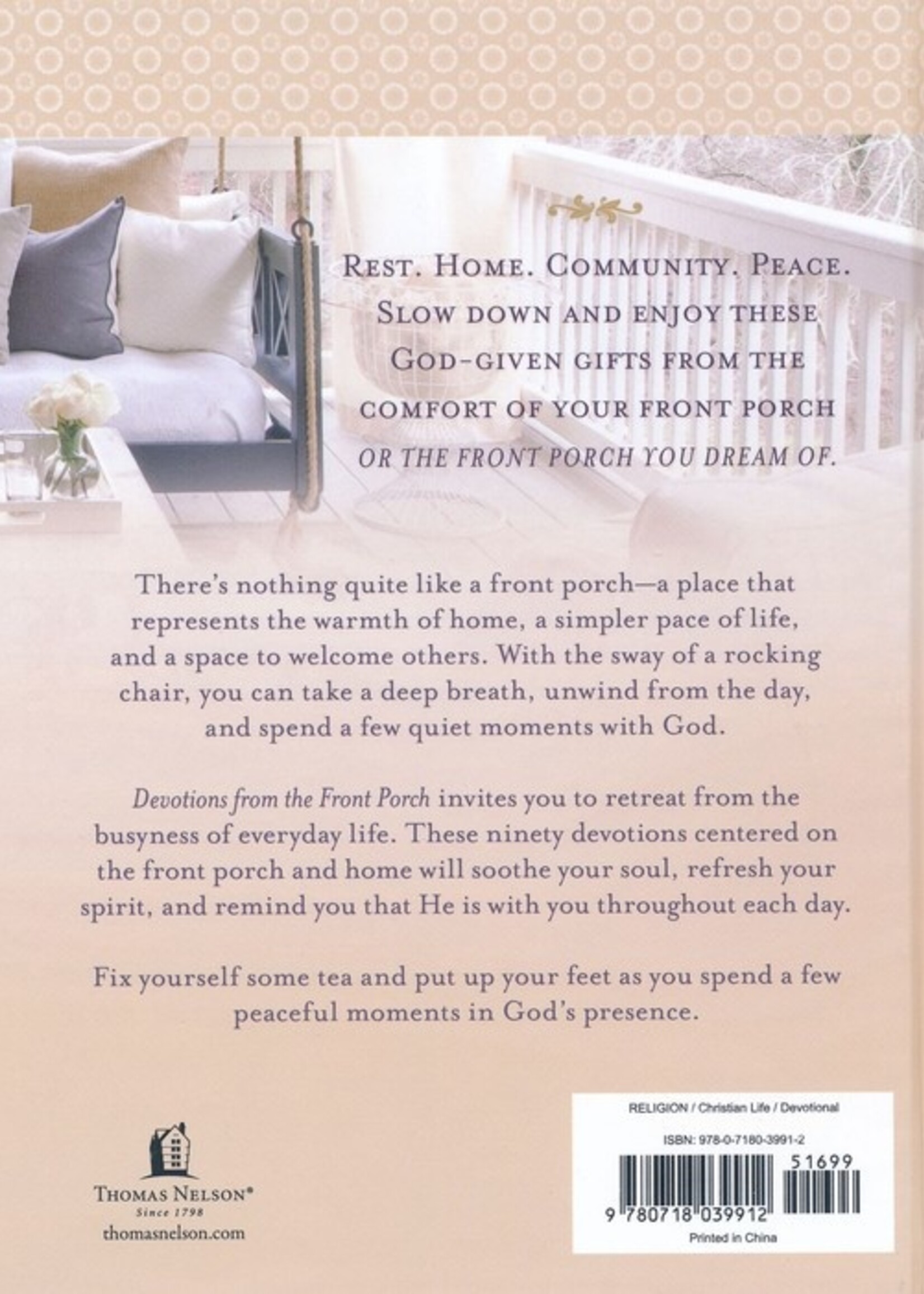 Thomas Nelson Devotions from the Front Porch