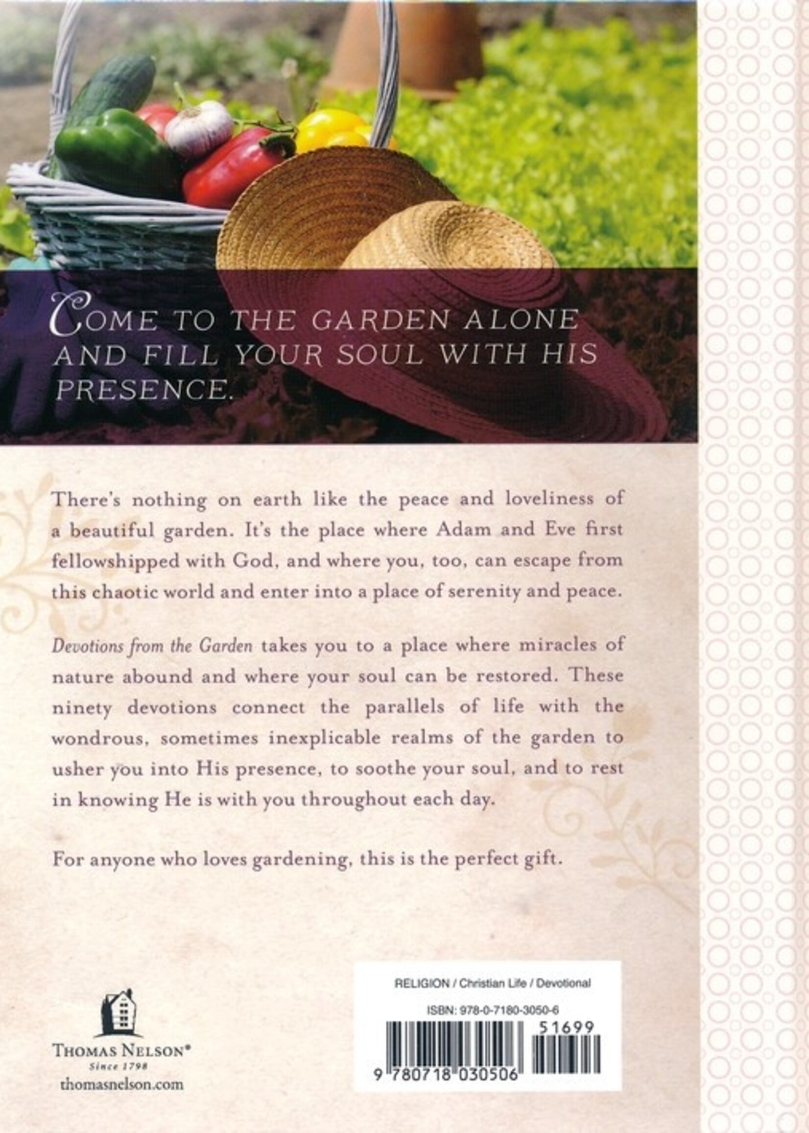 Thomas Nelson Devotions from the Garden