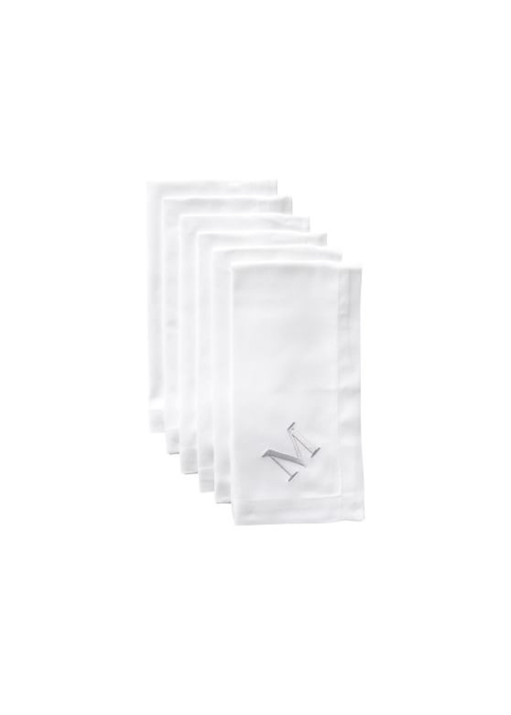 elleB Monogrammed Napkins (set of 12)