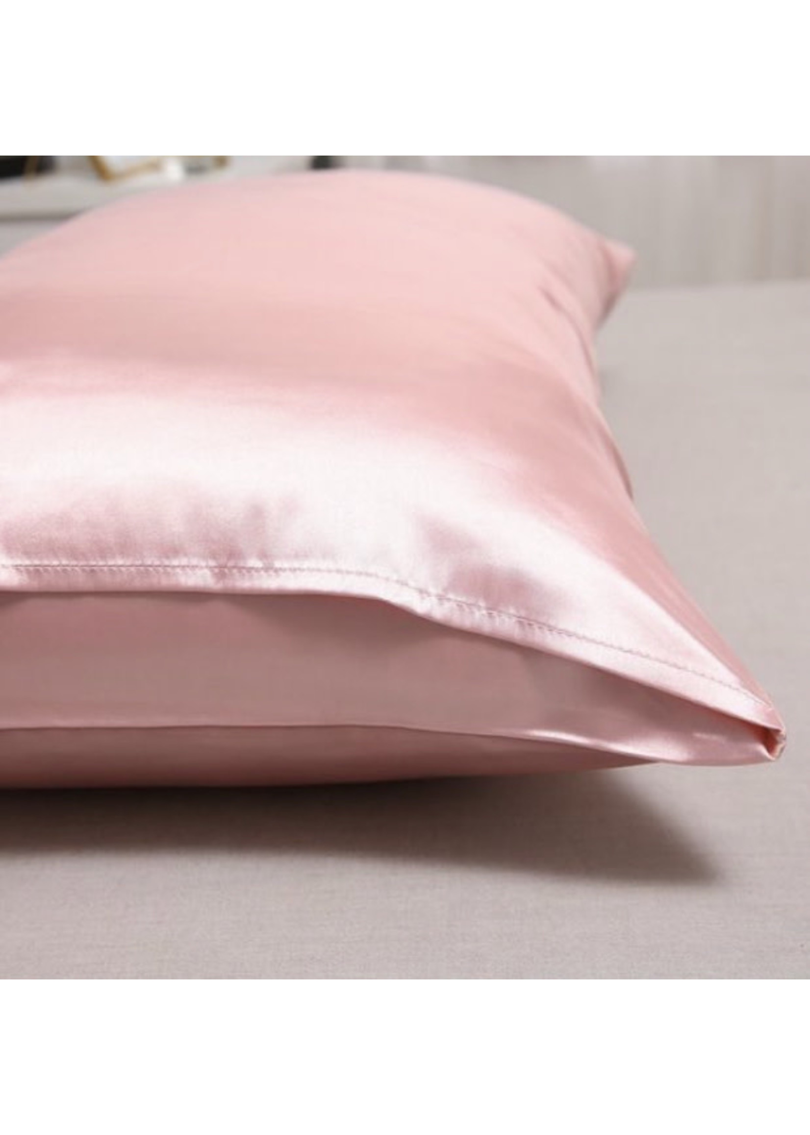 morning glamour Standard Signature Pink Pillowcase