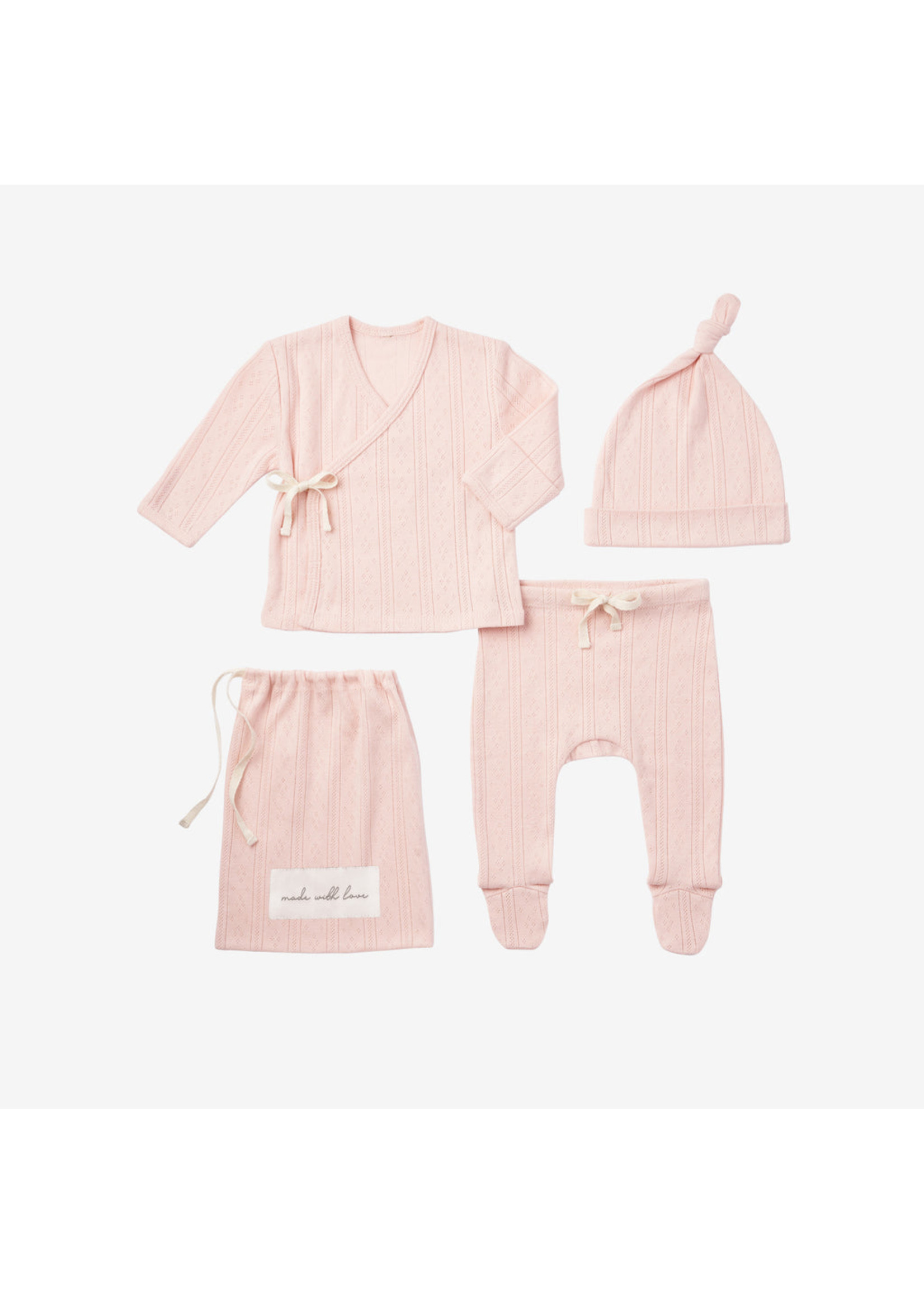 Elegant Baby Take Me Home Bag Set - Pink