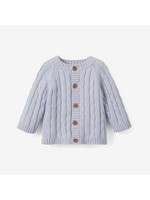 Elegant Baby Cable Sweater Blue 6M