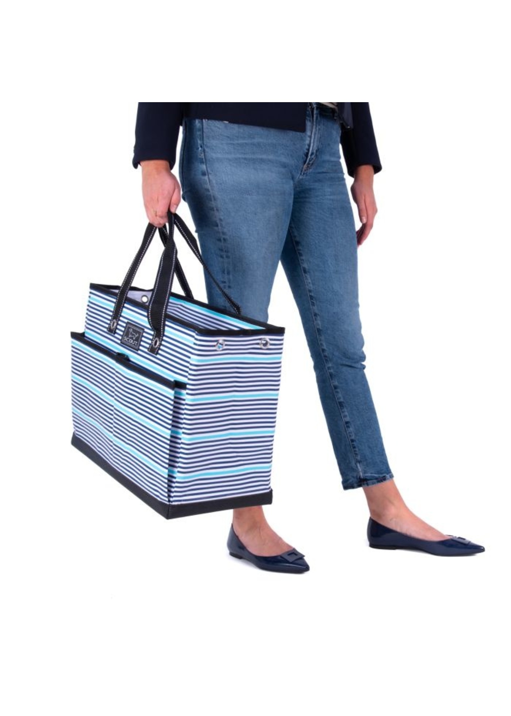 scout by bungalow Scout The BJ Bag Sea Island Stripe