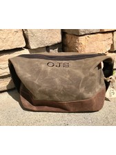 CB Station Waxed Canvas Laundry Duffel Olive