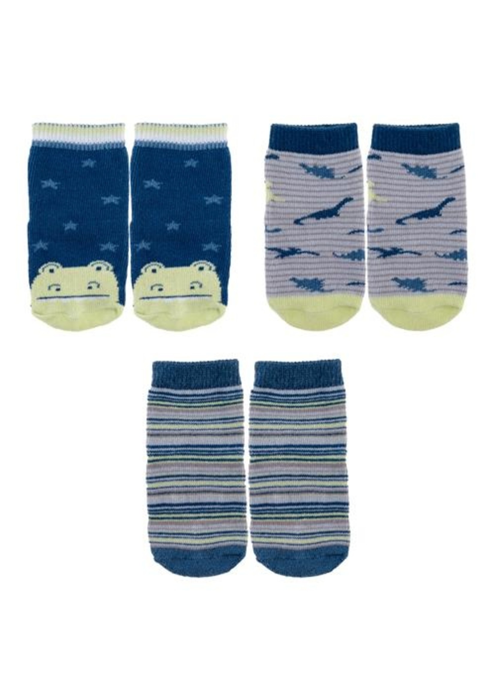 stephen joseph Baby Socks 3 Pack - Dino