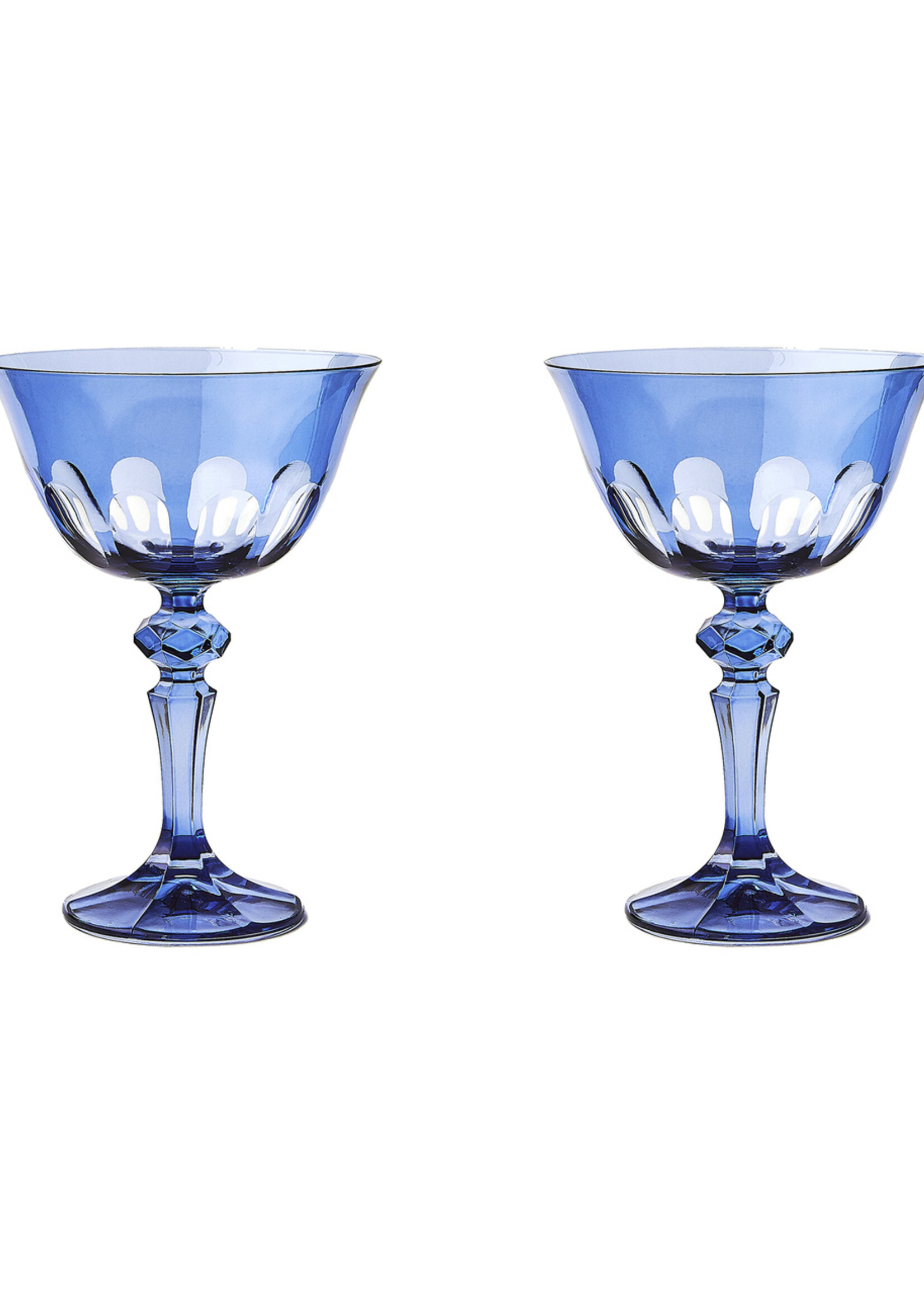 sir madam Rialto Glass Coupe Thistle