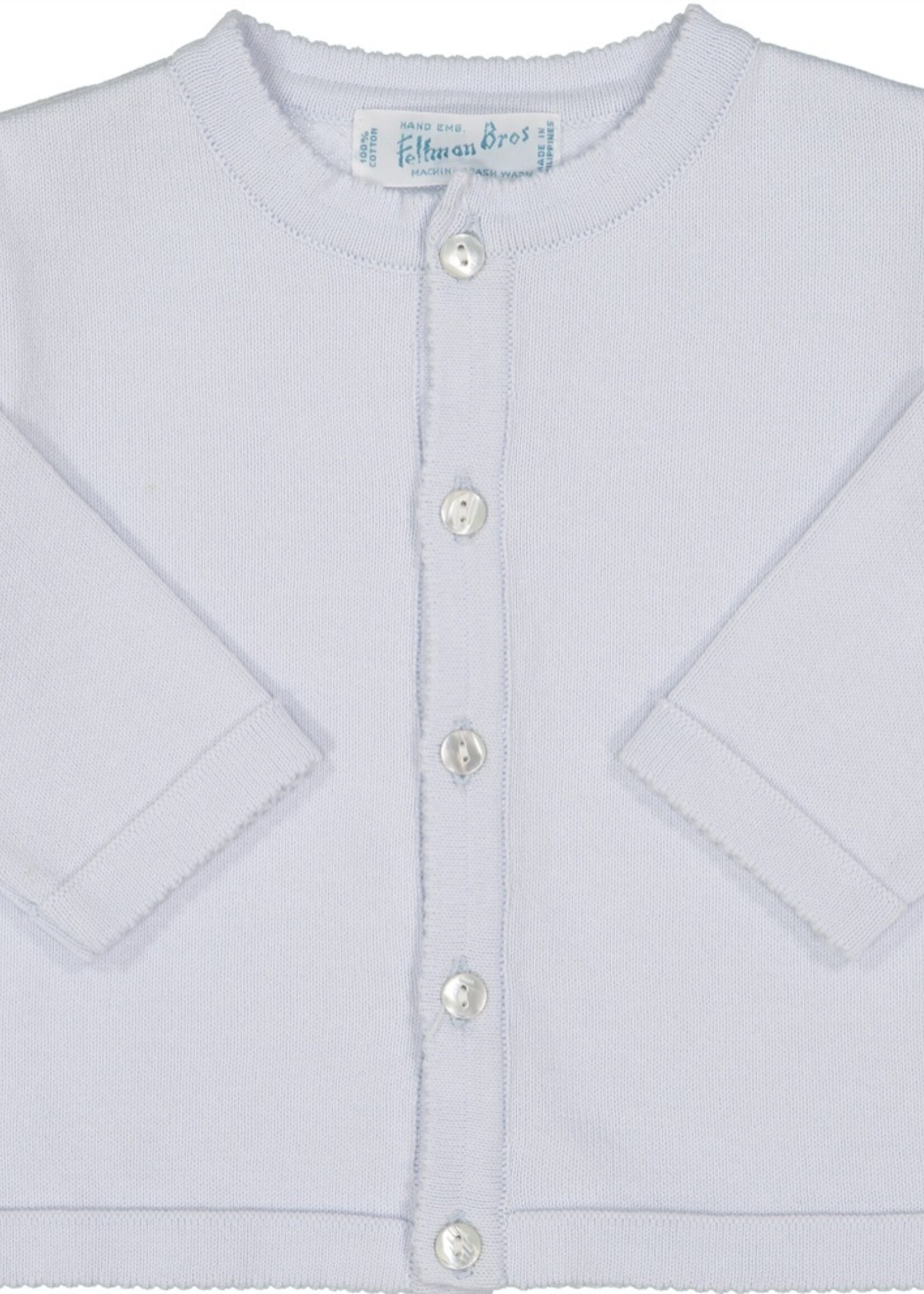 Feltman brothers Feltman Brother Classic Cardigan Blue