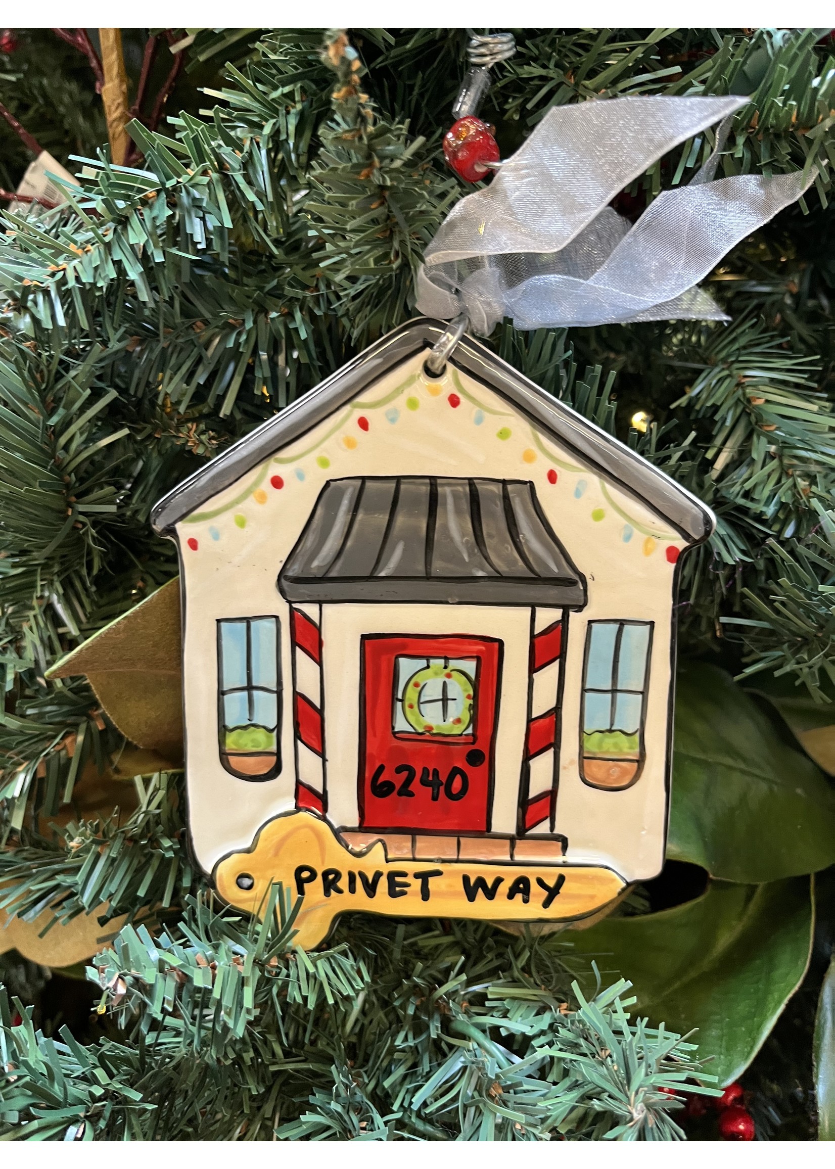 Glory Haus Personalizable New Home Key Ornament