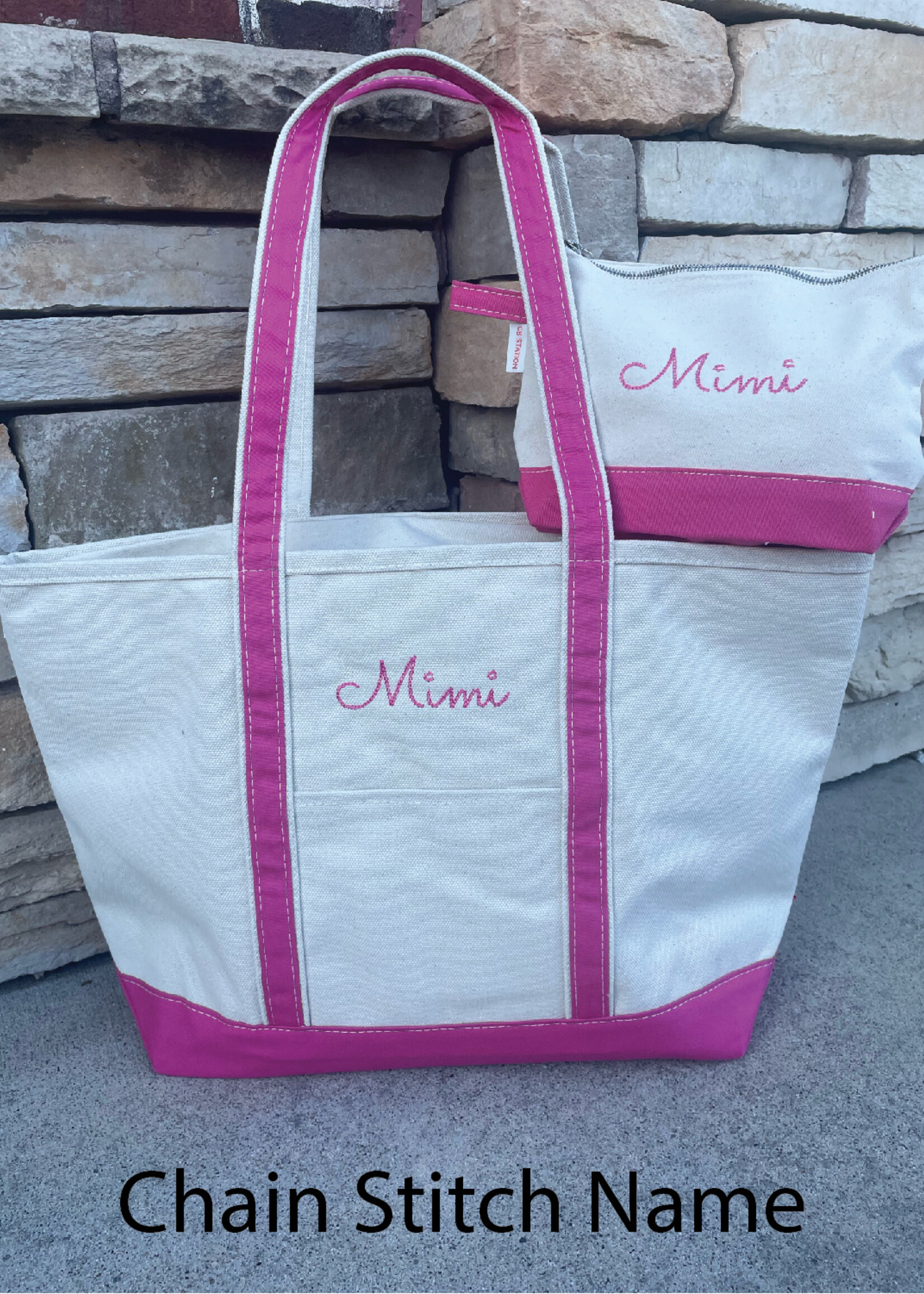 CB Station IOW 20% 0ff Canvas tote and FREE pouch