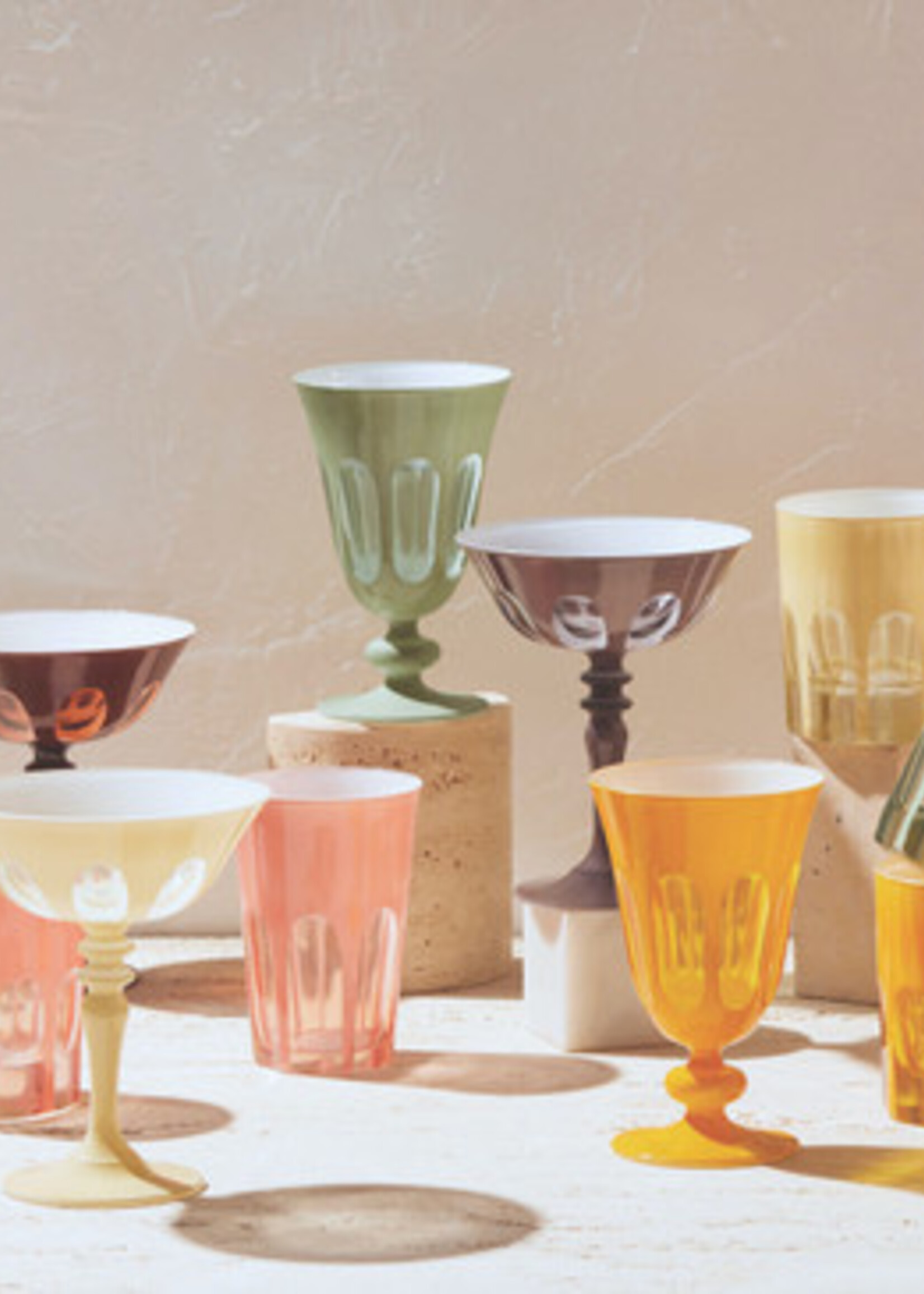 sir madam Rialto Glass Old Fashion Creme