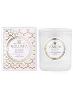 voluspa Voluspa Suede Blanc 9.5 oz Classic Candle