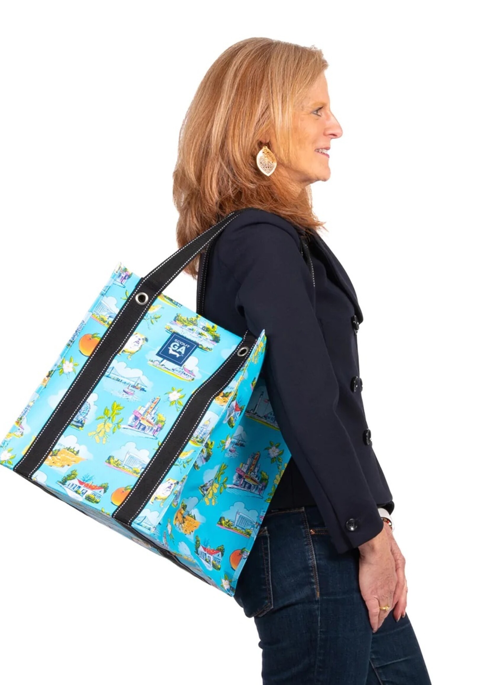scout by bungalow Scout Bagette Market Tote Georgia