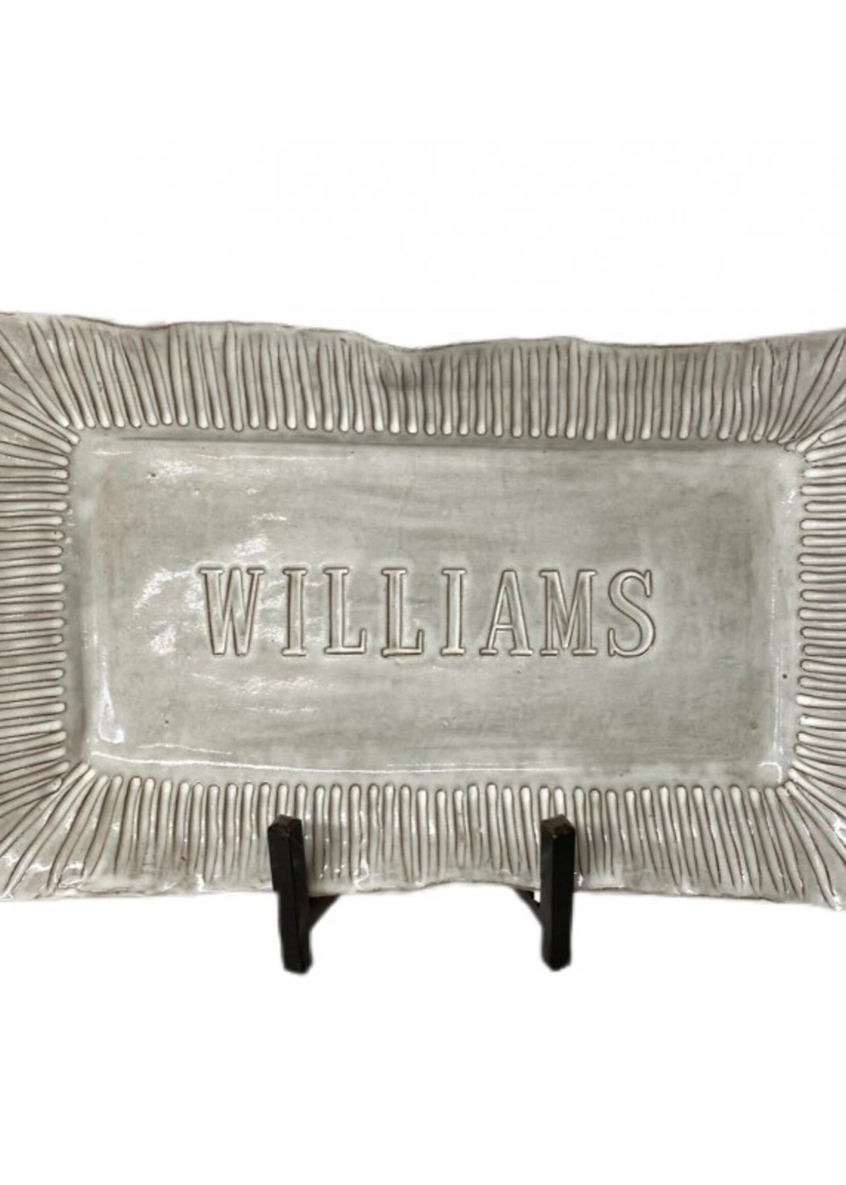 dixie pottery Williams Custom Tray XL