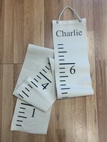 CB Station Personalized Canvas Growth Chart