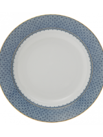 Mottahedeh Mottahedeh Blue Lace Rim Soup Plate