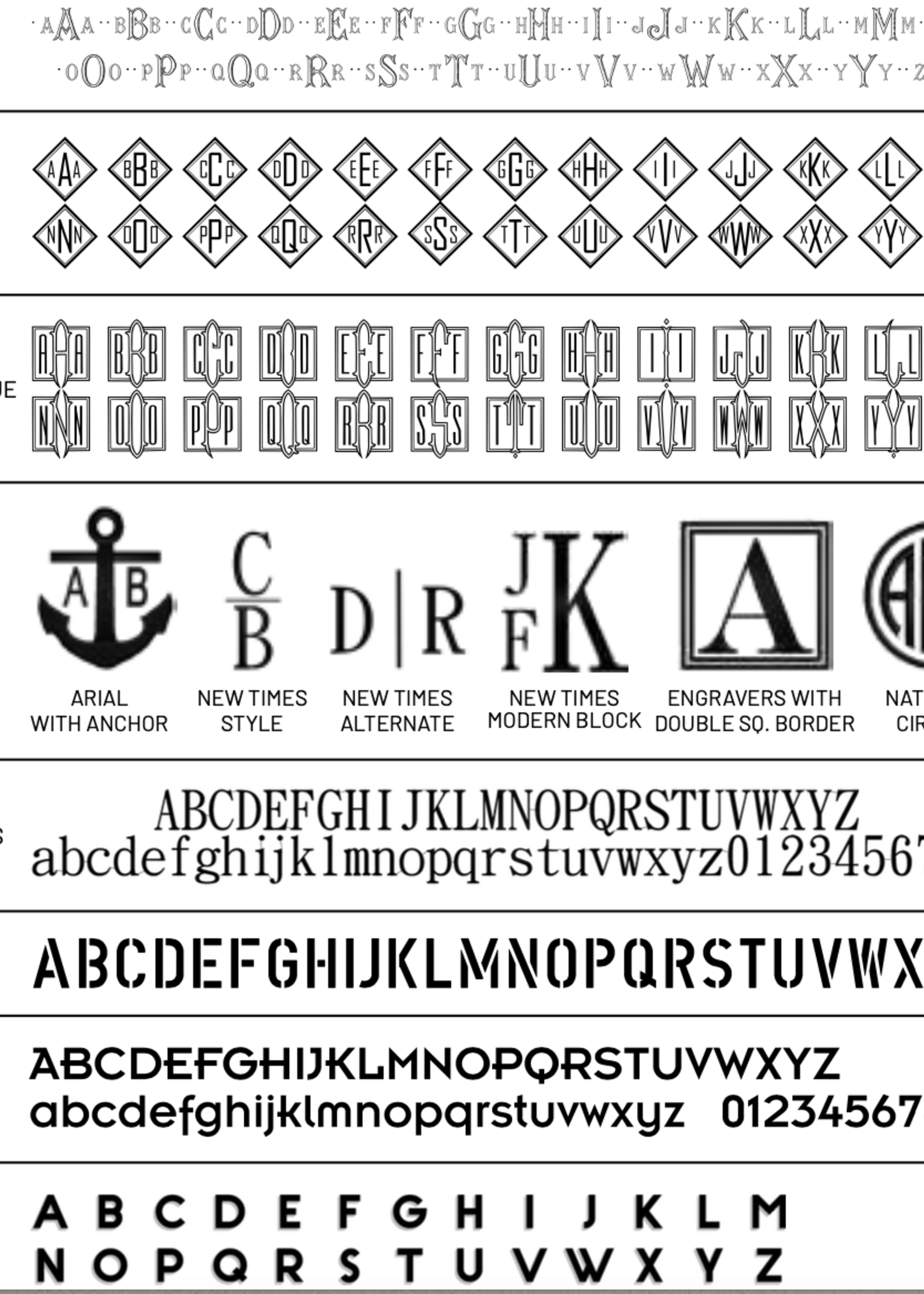 CB Station Set of 2 Navy Monogrammed Cotton Hand Towels