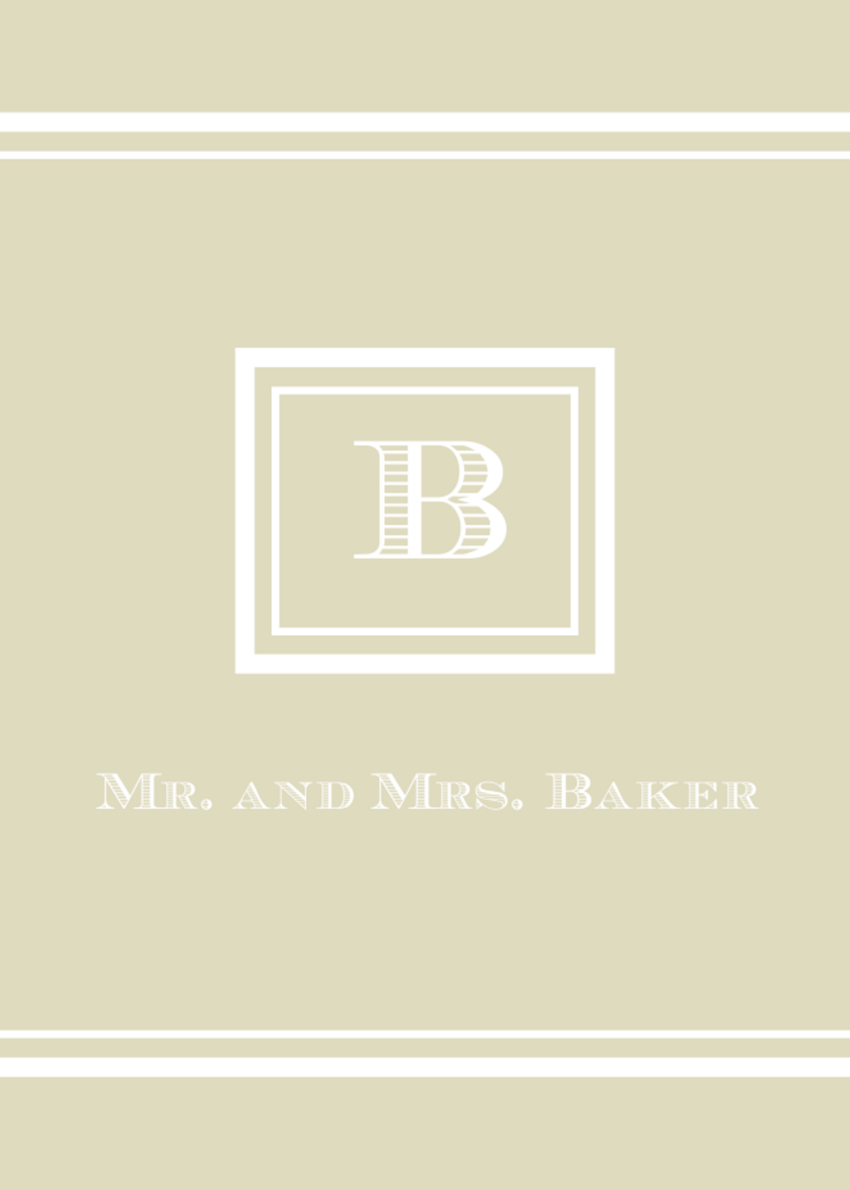 printswell Gray Folded Note Set of 50