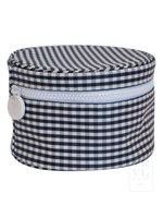 TRVL DESIGN Round Up Jewel Case - Gingham Black