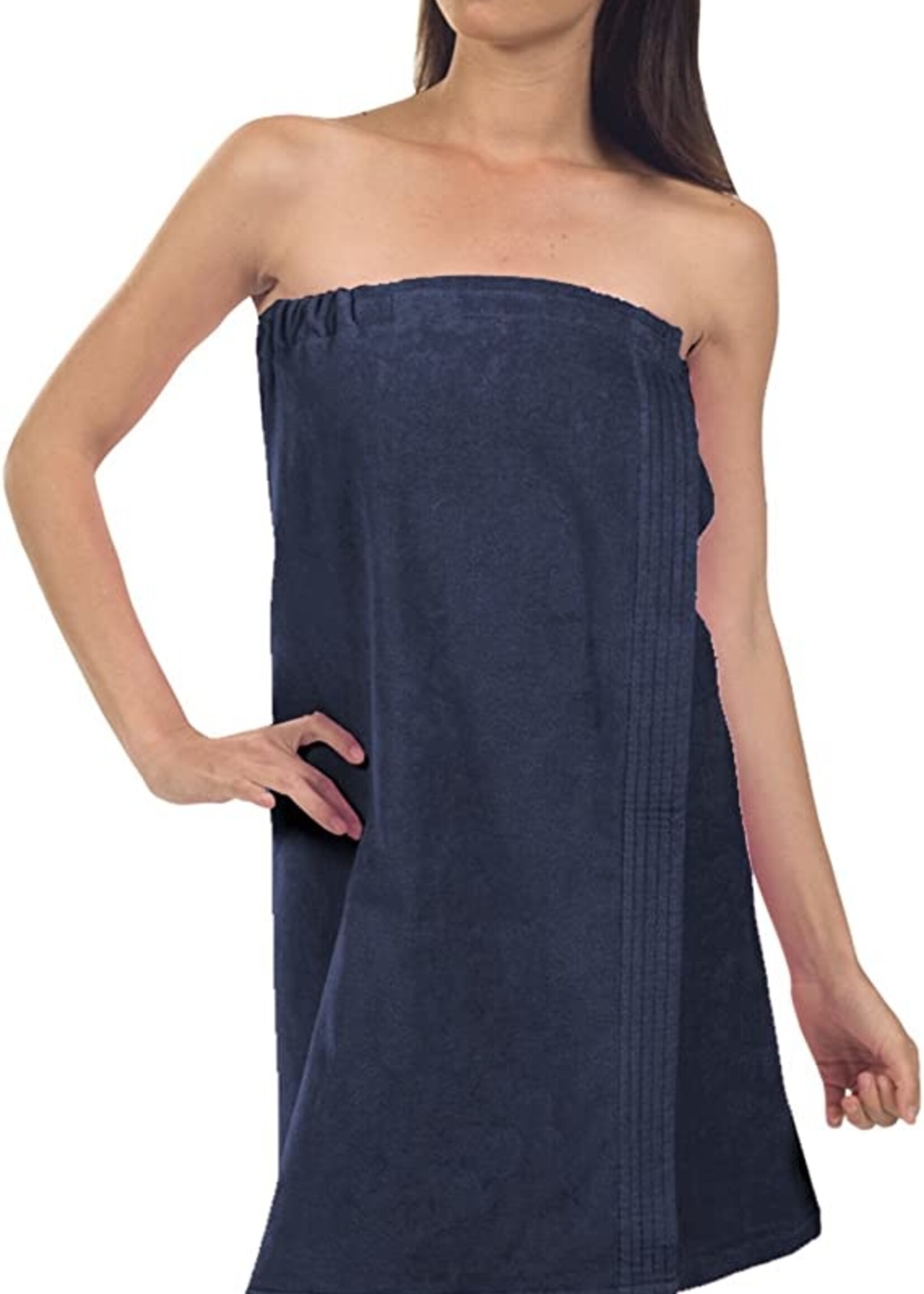 Terry Town Terry Velour Spa Wrap w/Free Monogram (Available in Navy, White & Silver)