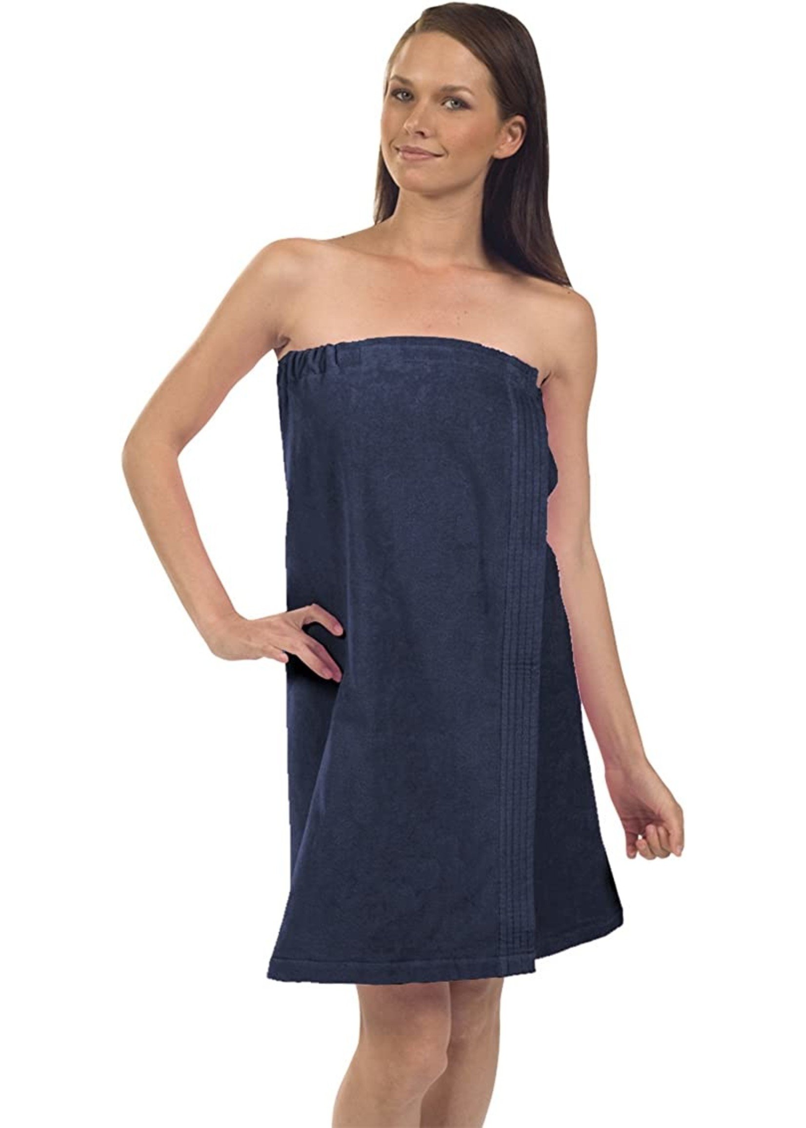 Terry Town Terry Velour Spa Wrap w/Free Monogram (Available in Navy, White & Silver)