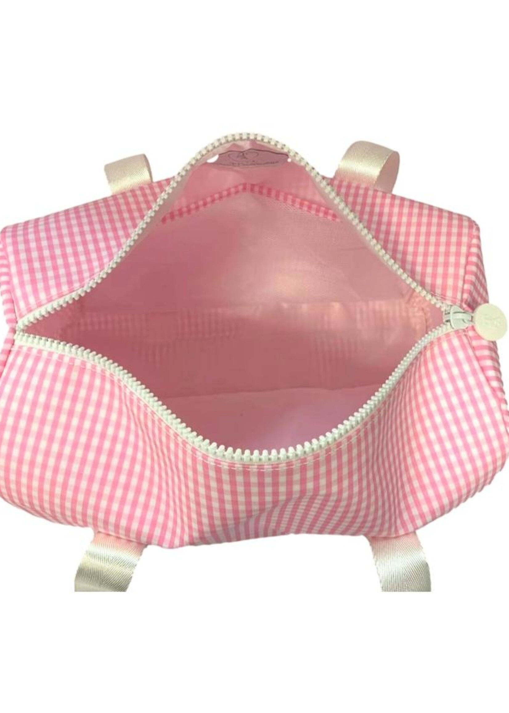 TRVL DESIGN Mini Packer - Gingham Pink