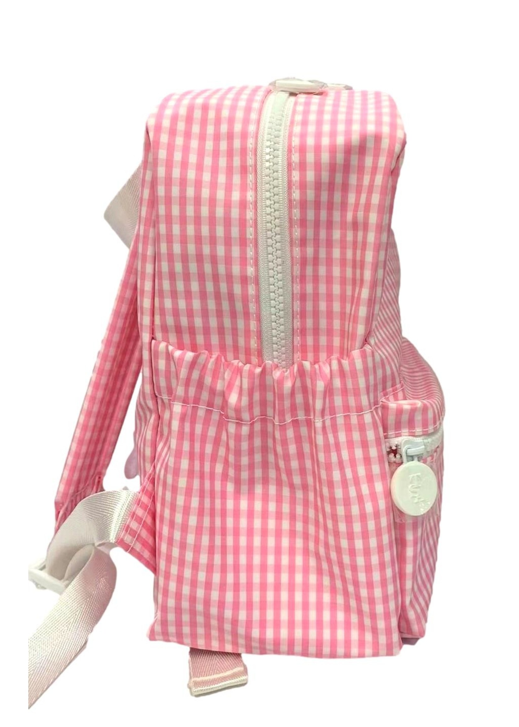 TRVL DESIGN Mini Backer - Gingham Pink