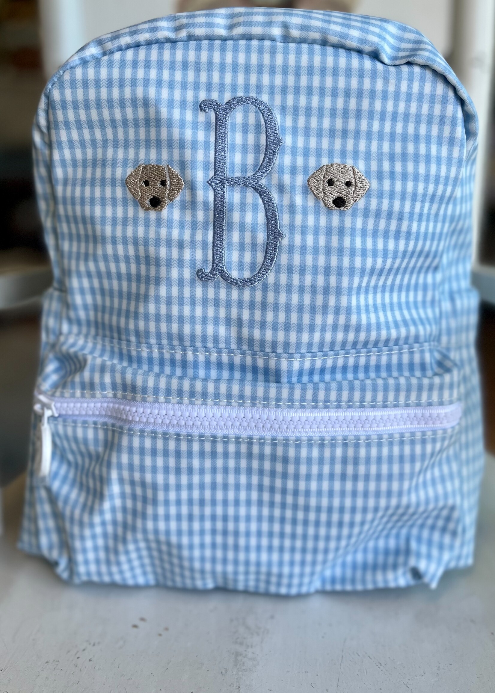 TRVL DESIGN Mini Backer - Gingham Mist