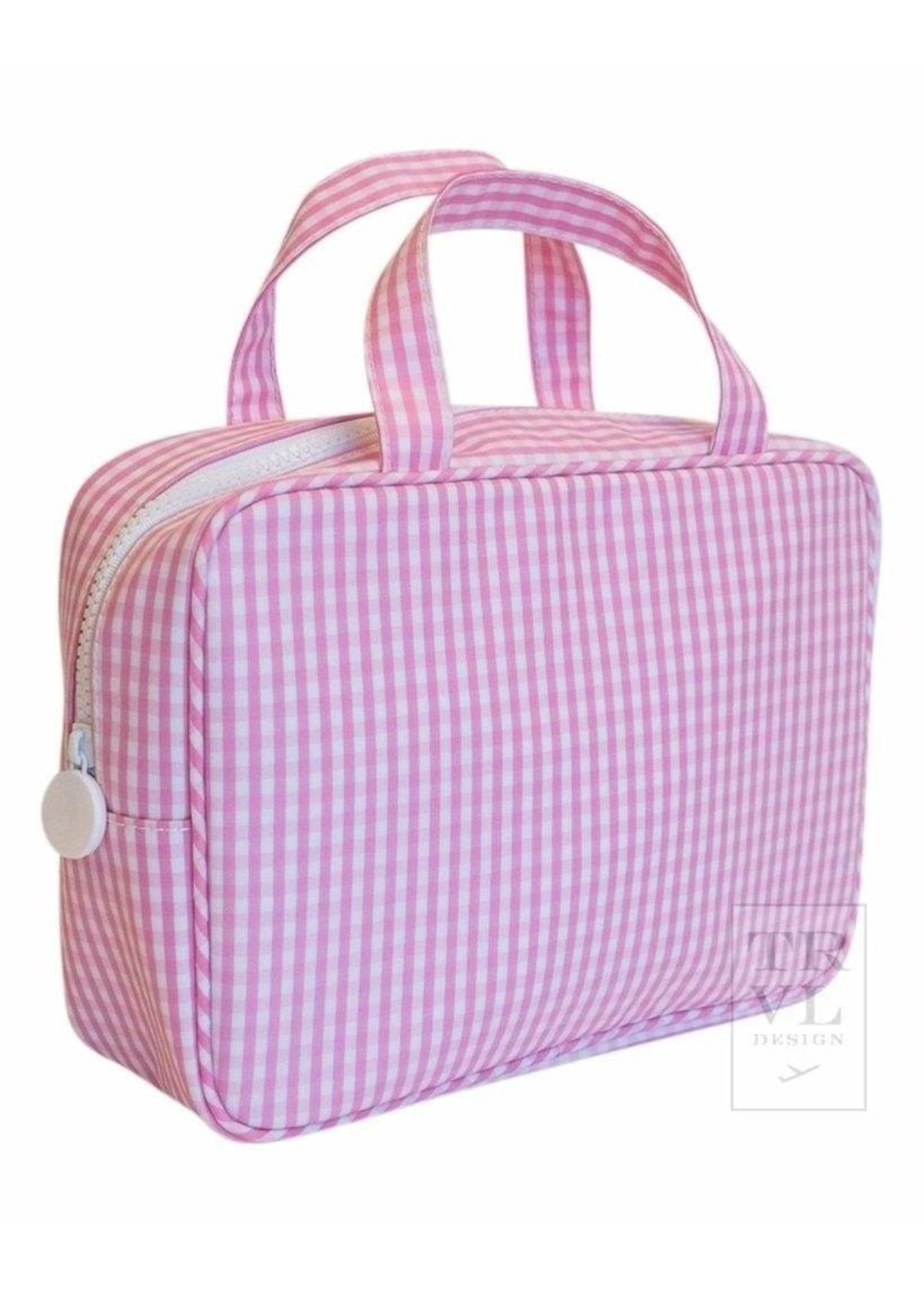 TRVL DESIGN Carry On - Gingham Pink