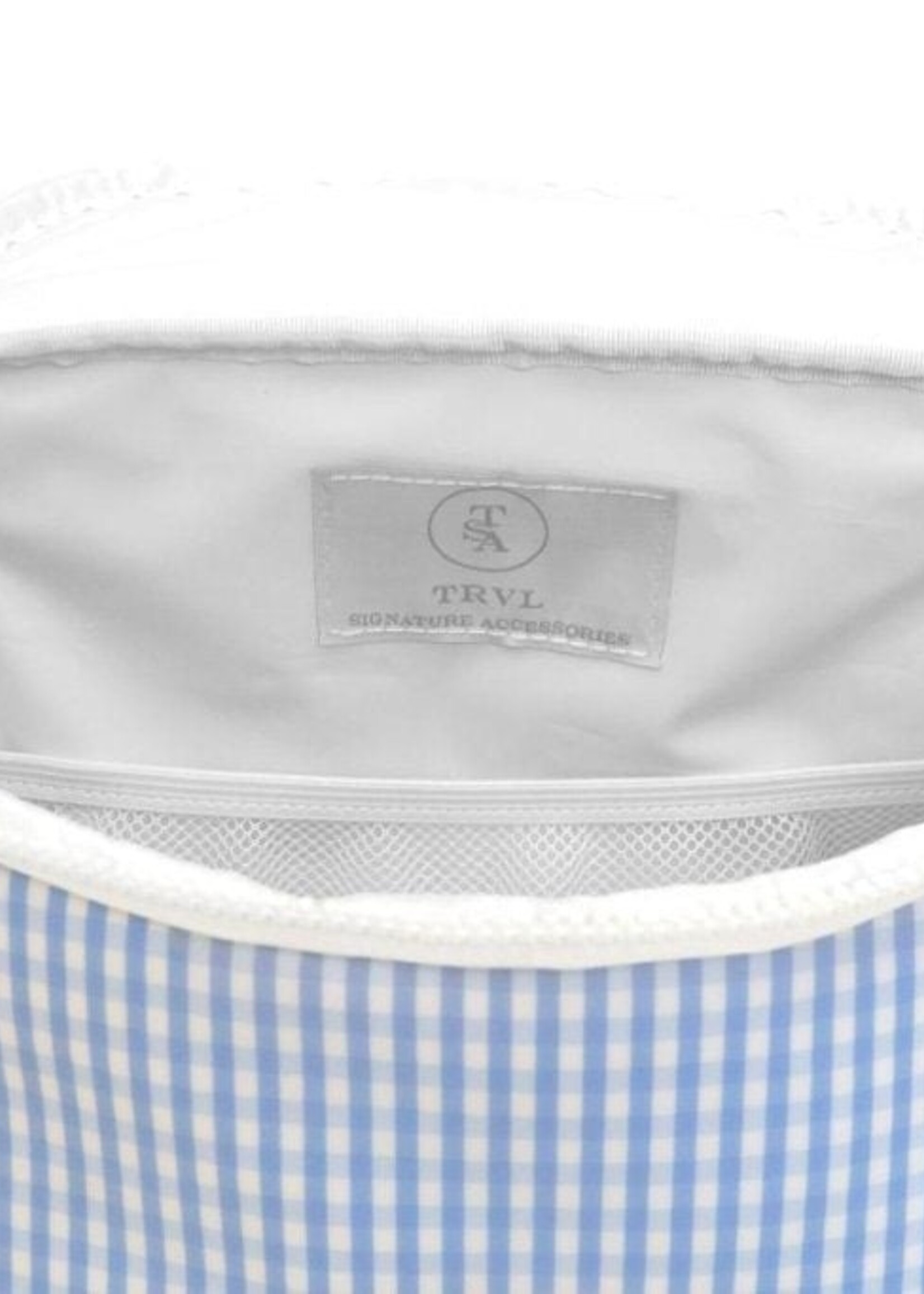 TRVL DESIGN Take Away Insulated Bag - Gingham Pink